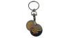 Double Trolley Disc Key Ring